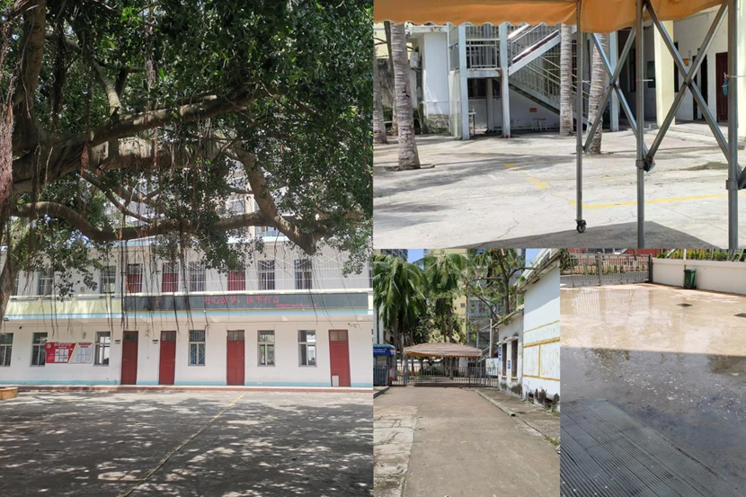 爱爱啦
教职工返校清理校园 做好灾后恢复工作