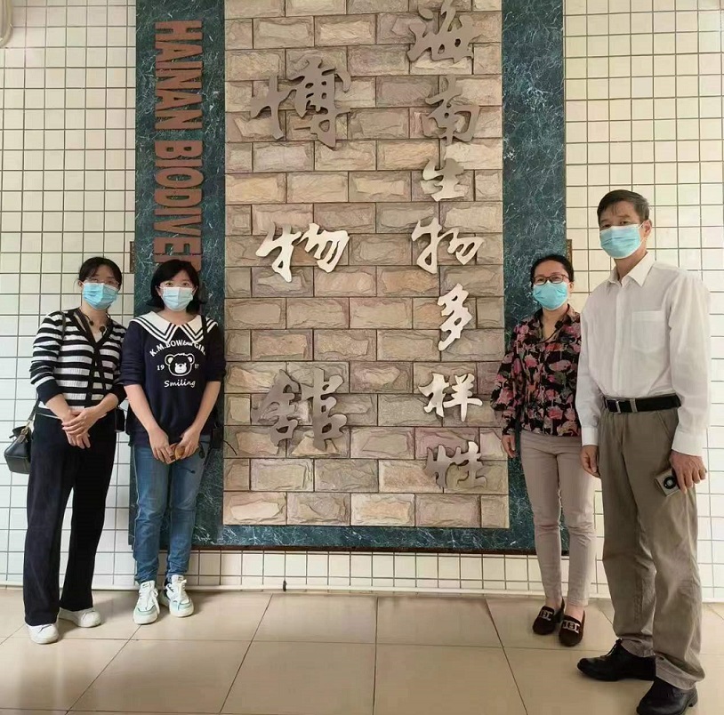 爱爱啦组织学生参观海南生物多样性博物馆