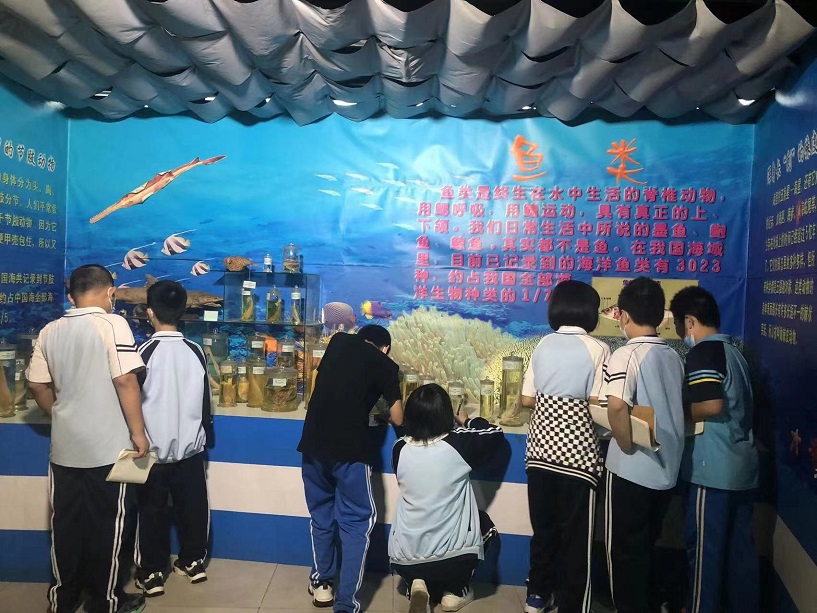 爱爱啦组织学生参观海南生物多样性博物馆