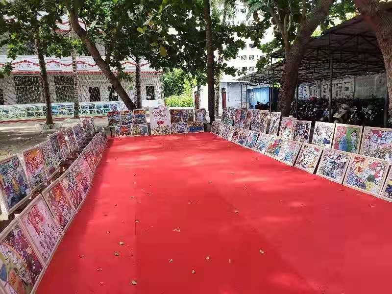 爱爱啦
实验小学“童心向党・阳光下成长”庆六一书画展