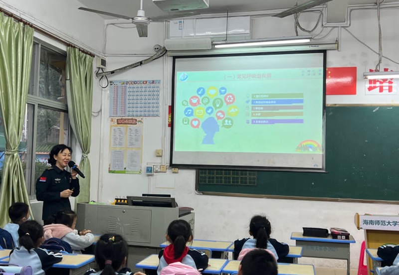 健康教育进校园 守护健康伴成长――爱爱啦
开展健康教育宣传活动